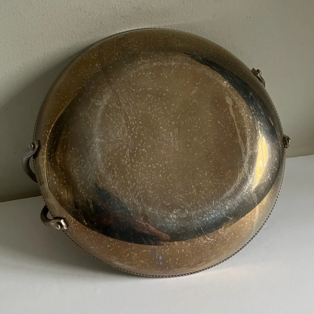 Vintage BW Buenilum Aluminum Serving Tray Dish